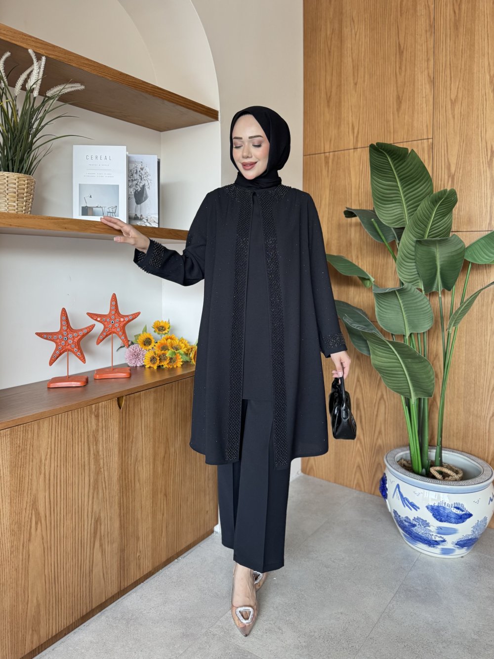 Aynur Tunik Takım — Siyah
