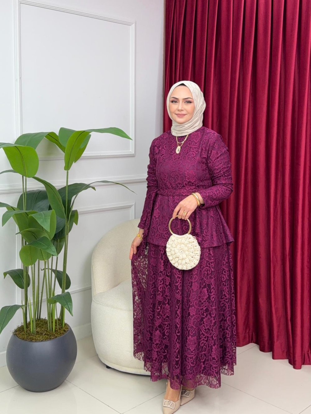 FULYA ETEKLİ TAKIM — Mürdüm