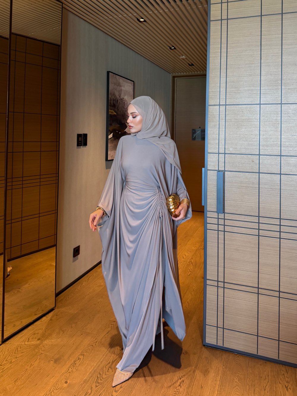 Pırıl Pantolon Takım — Vizon